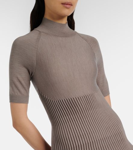 Alaïa Robe en laine mélangée - Alaia - Modalova