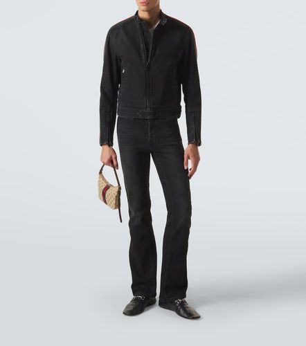 Gucci Jean flared Web Stripe - Gucci - Modalova