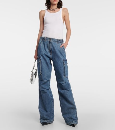 Pantalon cargo ample en denim - Coperni - Modalova