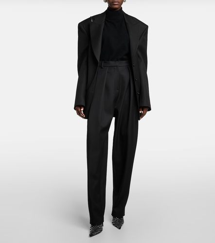 Pantalon à taille haute en laine - Magda Butrym - Modalova