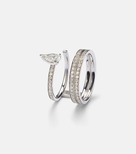 Bague Serti sur Vide en or blanc 18 ct et diamants - Repossi - Modalova