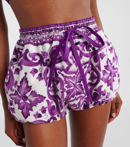 Short Majolica en coton - Dolce&Gabbana - Modalova