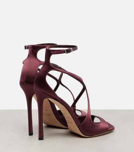 Sandales Azia 110 en satin - Jimmy Choo - Modalova