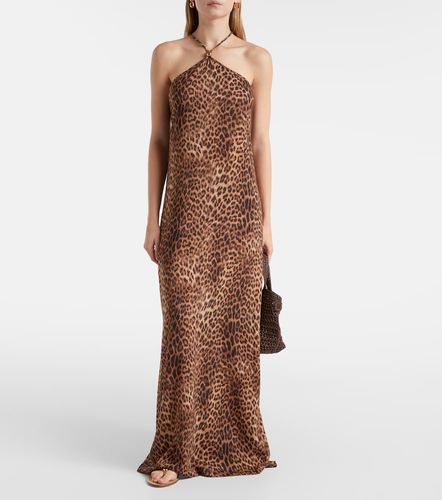 Robe longue Sage à motif léopard - Melissa Odabash - Modalova