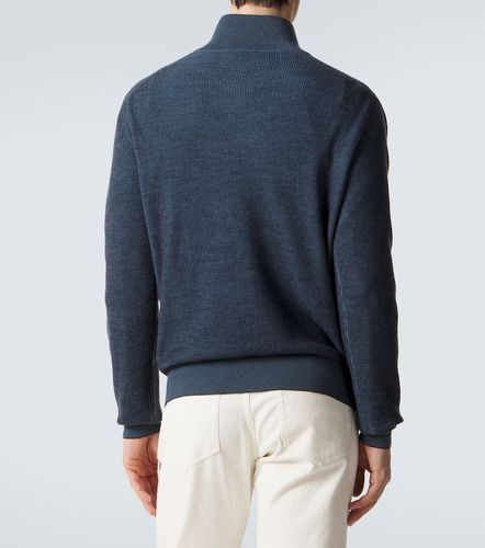 Pull zippé en cachemire et laine - Brioni - Modalova