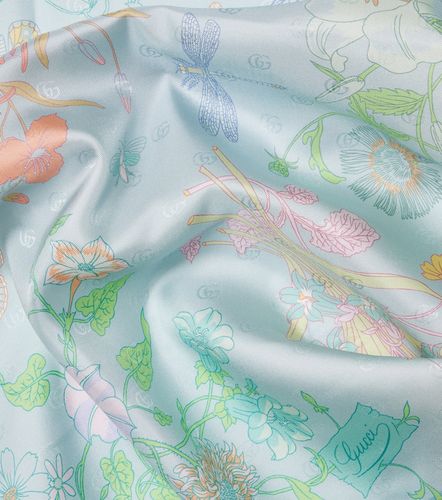 Gucci Foulard Gucci Flora en soie - Gucci - Modalova