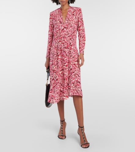 Robe midi Patel imprimée en soie - Isabel Marant - Modalova