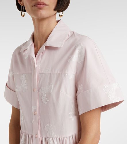 Erdem Robe chemise brodée en coton - Erdem - Modalova