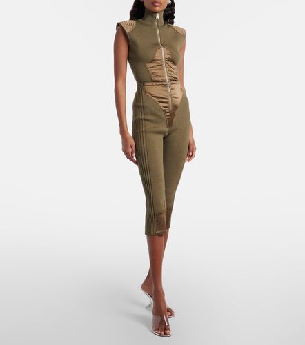 Pantalon capri en laine mélangée - Jean Paul Gaultier - Modalova