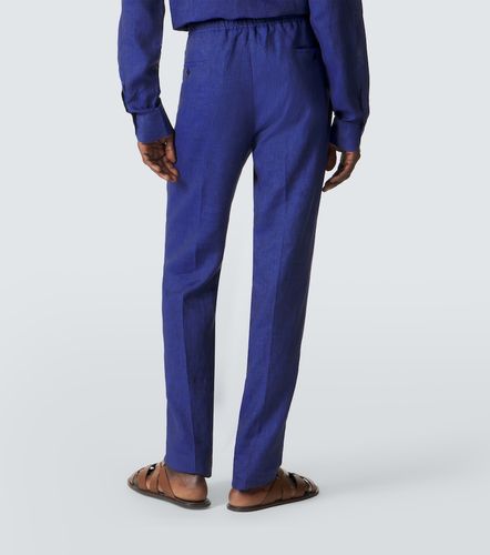 Rubinacci Pantalon tapered en lin - Rubinacci - Modalova