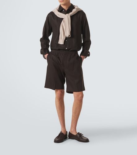 Zegna Short en lin - Zegna - Modalova