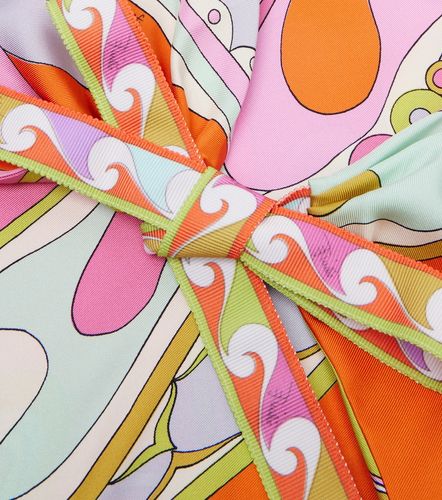 Foulard Orchidee en soie à imprimé - Pucci - Modalova