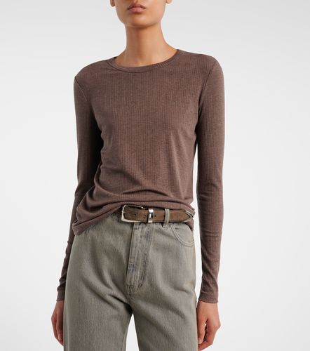 T-shirt en maille côtelée - Max Mara - Modalova