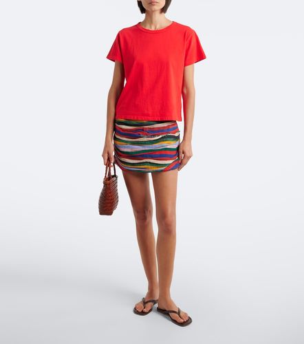 Staud Mini-jupe Nicola en coton - Staud - Modalova