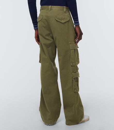 Pantalon cargo à taille haute en coton - Dolce&Gabbana - Modalova
