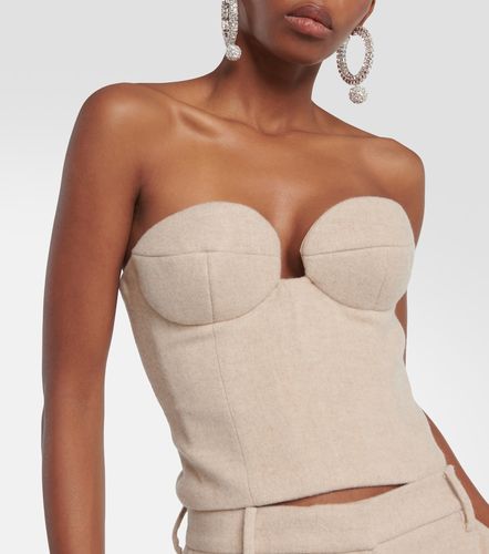 Magda Butrym Bustier en cachemire - Magda Butrym - Modalova