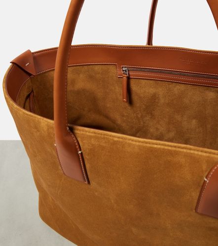 Cabas Cabat Large en daim - Bottega Veneta - Modalova
