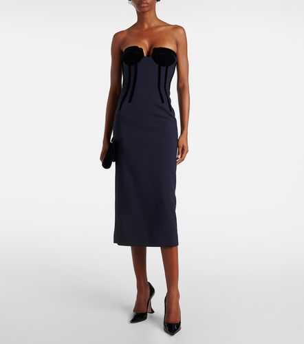 Robe midi Anemone en laine mélangée - Sportmax - Modalova