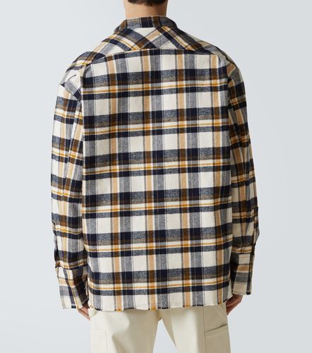 Chemise en coton à carreaux - Greg Lauren - Modalova
