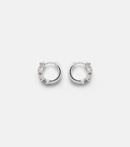 Boucles d'oreilles Frenzy en or blanc 18 ct et diamants - Suzanne Kalan - Modalova