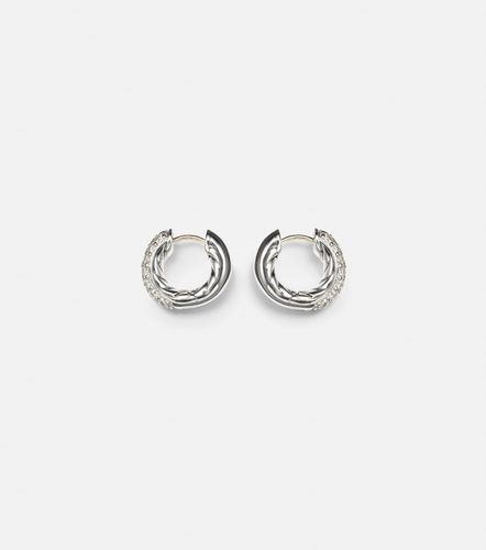 Boucles d'oreilles DY Mercer® Micro en argent sterling et diamants - David Yurman - Modalova