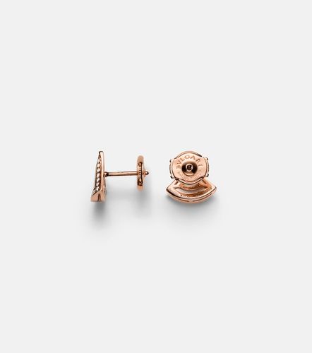 Boucles d'oreilles Divas' Dream en or rose 18 ct, nacre et diamants - Bvlgari - Modalova