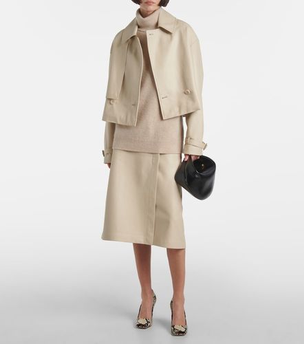 Joseph Jupe midi en cuir - Joseph - Modalova