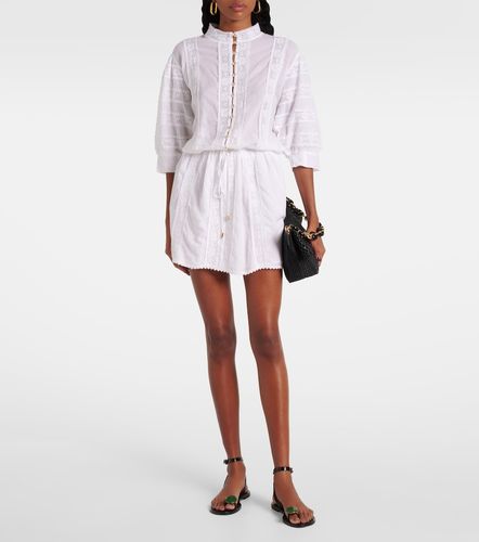 Robe Rita en coton à dentelle - Melissa Odabash - Modalova