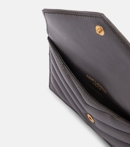 Porte-cartes Cassandre en cuir matelassé - Saint Laurent - Modalova