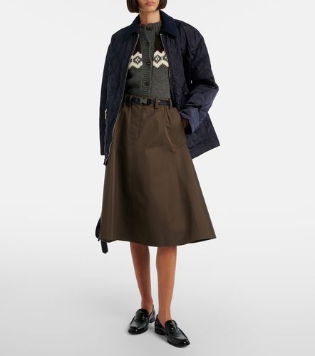 Prada Jupe midi à ceinture - Prada - Modalova