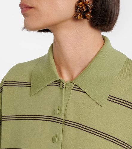 Dries Van Noten Polo rayé en laine - Dries Van Noten - Modalova