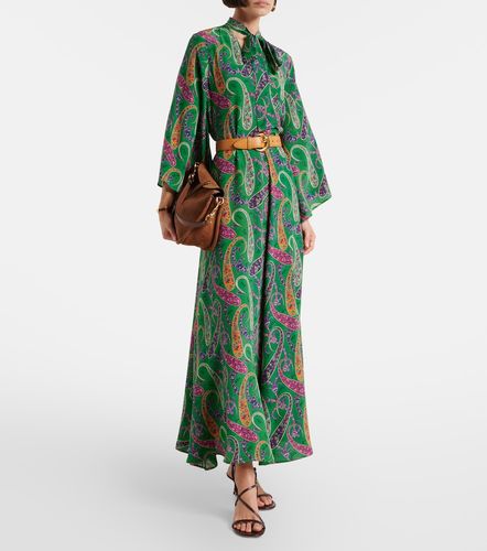 Etro Robe longue en soie - Etro - Modalova