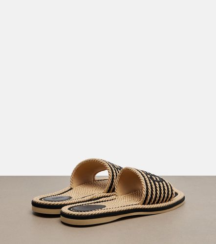Chloé Mules Sand à logo - Chloe - Modalova