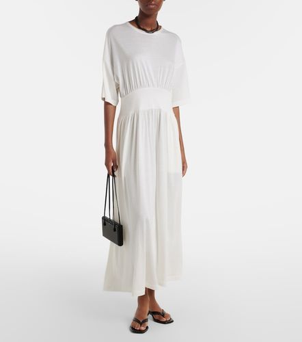 Toteme Robe en coton et soie - Toteme - Modalova
