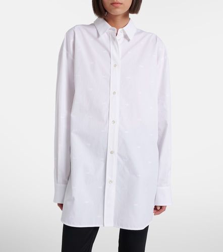 Chemise GG en popeline de coton à carreaux - Gucci - Modalova