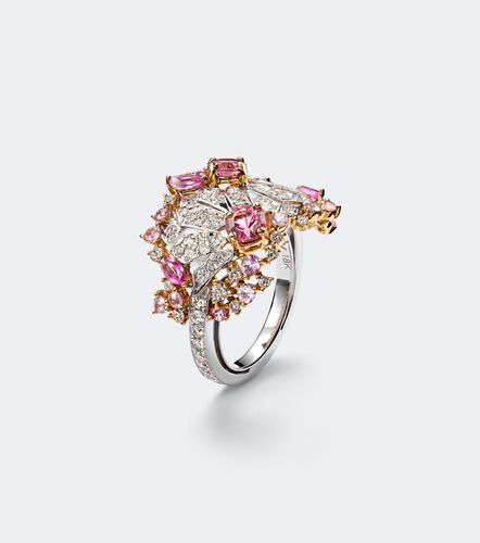 Bague Magnificent Jewels en or 18 ct et pierres précieuses - Ananya - Modalova