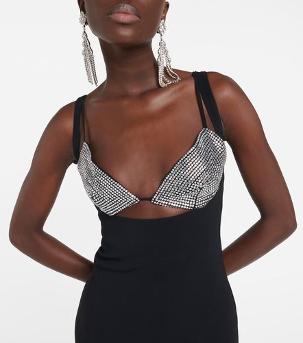 Robe midi à cristaux - Giuseppe di Morabito - Modalova
