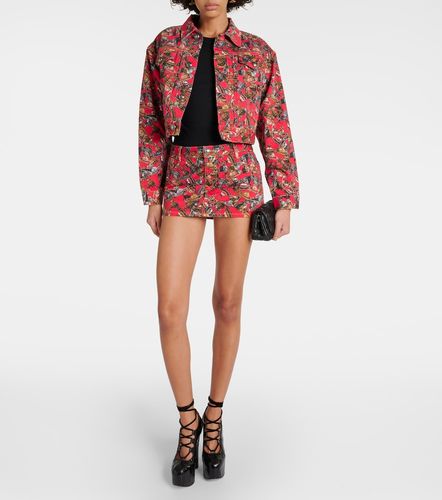 Veste courte en denim imprimé - Vivienne Westwood - Modalova