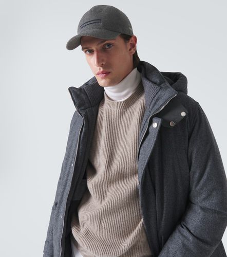 Zegna Casquette en cachemire - Zegna - Modalova