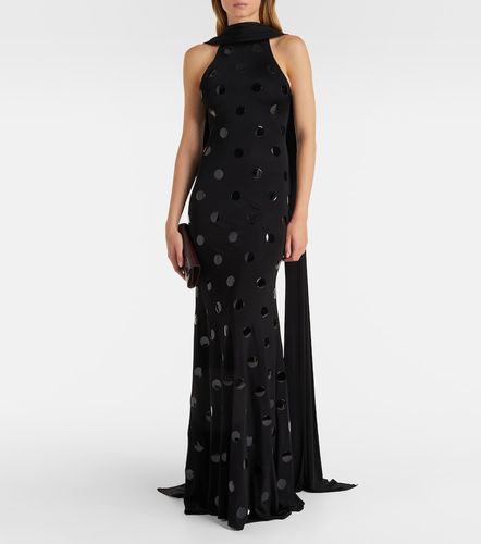 David Koma Robe longue à ornements - David Koma - Modalova