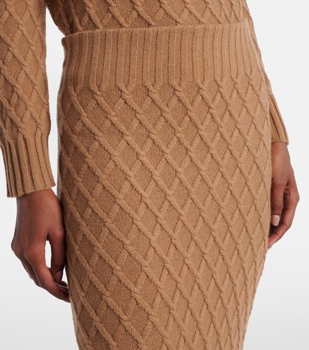 Jupe longue Po en laine de chameau - Max Mara - Modalova