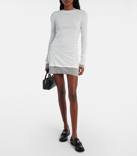 Miu Miu Robe en coton - Miu Miu - Modalova