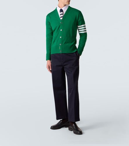 Cardigan 4-Bar en laine vierge - Thom Browne - Modalova