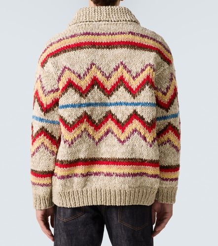Cardigan en jacquard de laine et cachemire - Visvim - Modalova