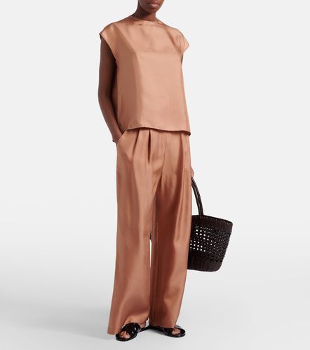 Asceno Pantalon ample Isola en soie - Asceno - Modalova