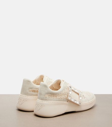Baskets Viv Skate à finitions en daim - Roger Vivier - Modalova