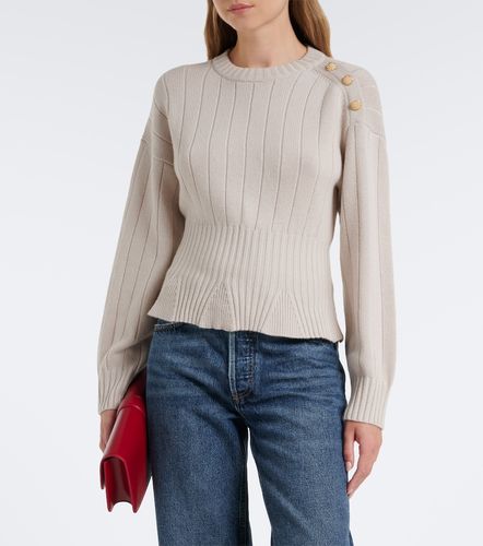 Pull en laine vierge et cachemire - Jardin des Orangers - Modalova