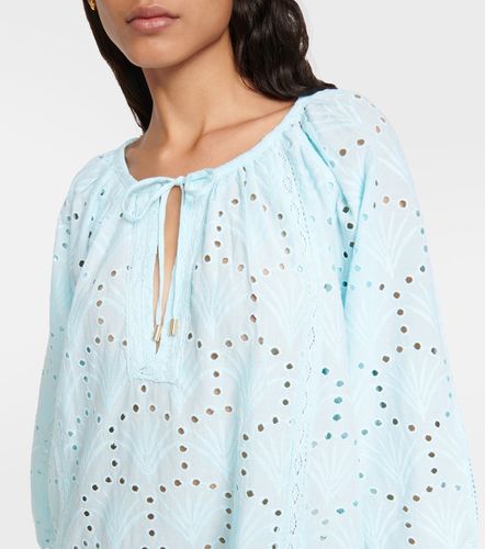Robe Ashley brodée en coton - Melissa Odabash - Modalova