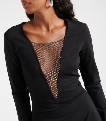 Staud Robe longue Kris en résille - Staud - Modalova