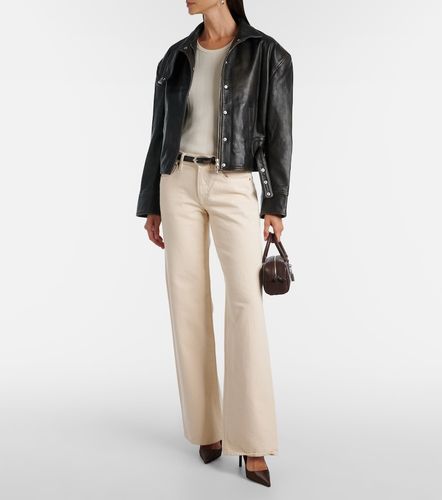 Veste bomber Burnished Eddie en cuir - Christopher Esber - Modalova